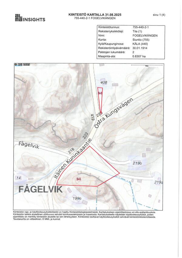 FOGELVIKÄNGEN 1:2