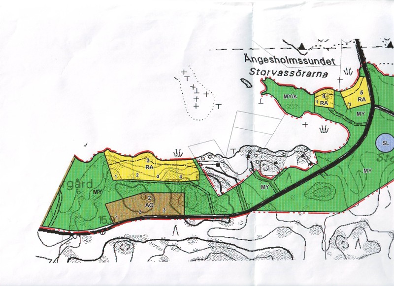 Kartta ranta-asemakaavasta
