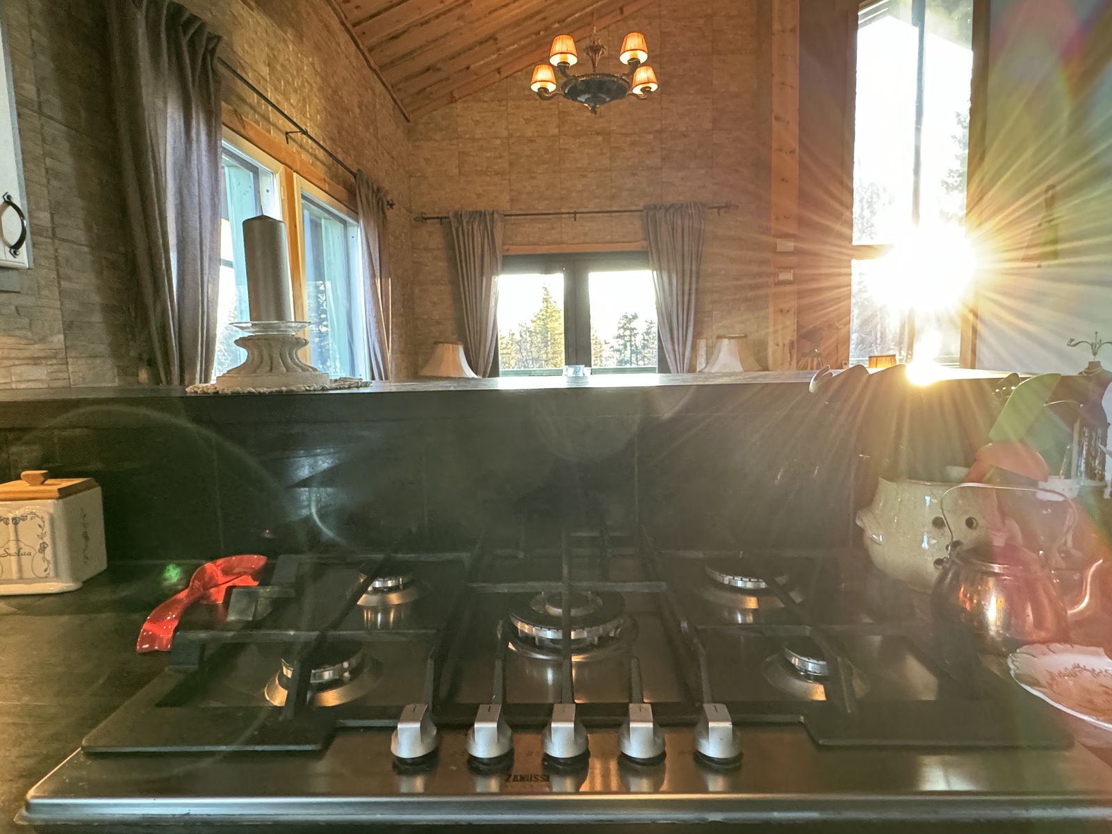 Keittiössä kaasuliesi