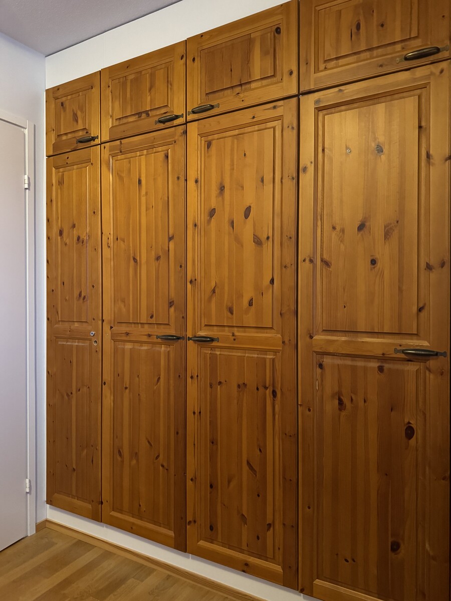 Eteisessä hyvin säilytystilaa