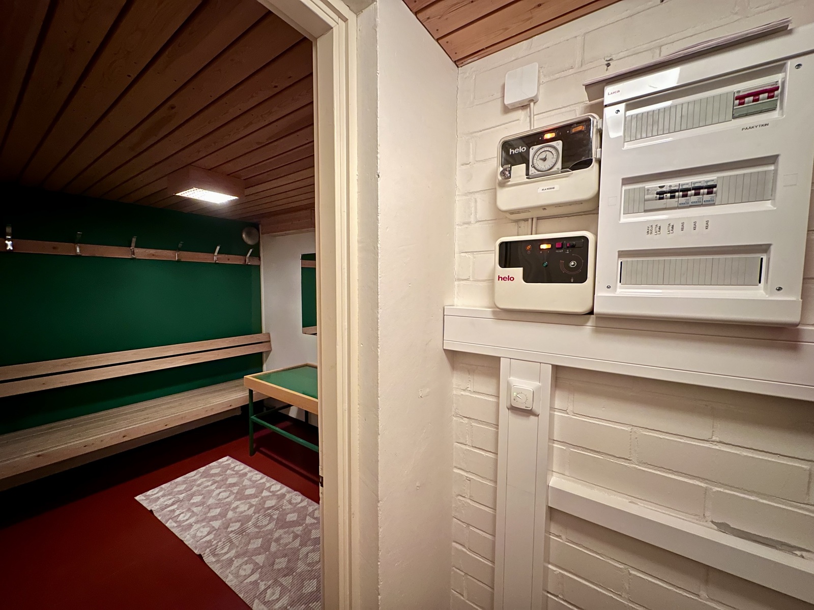 Taloyhtiön saunaosasto