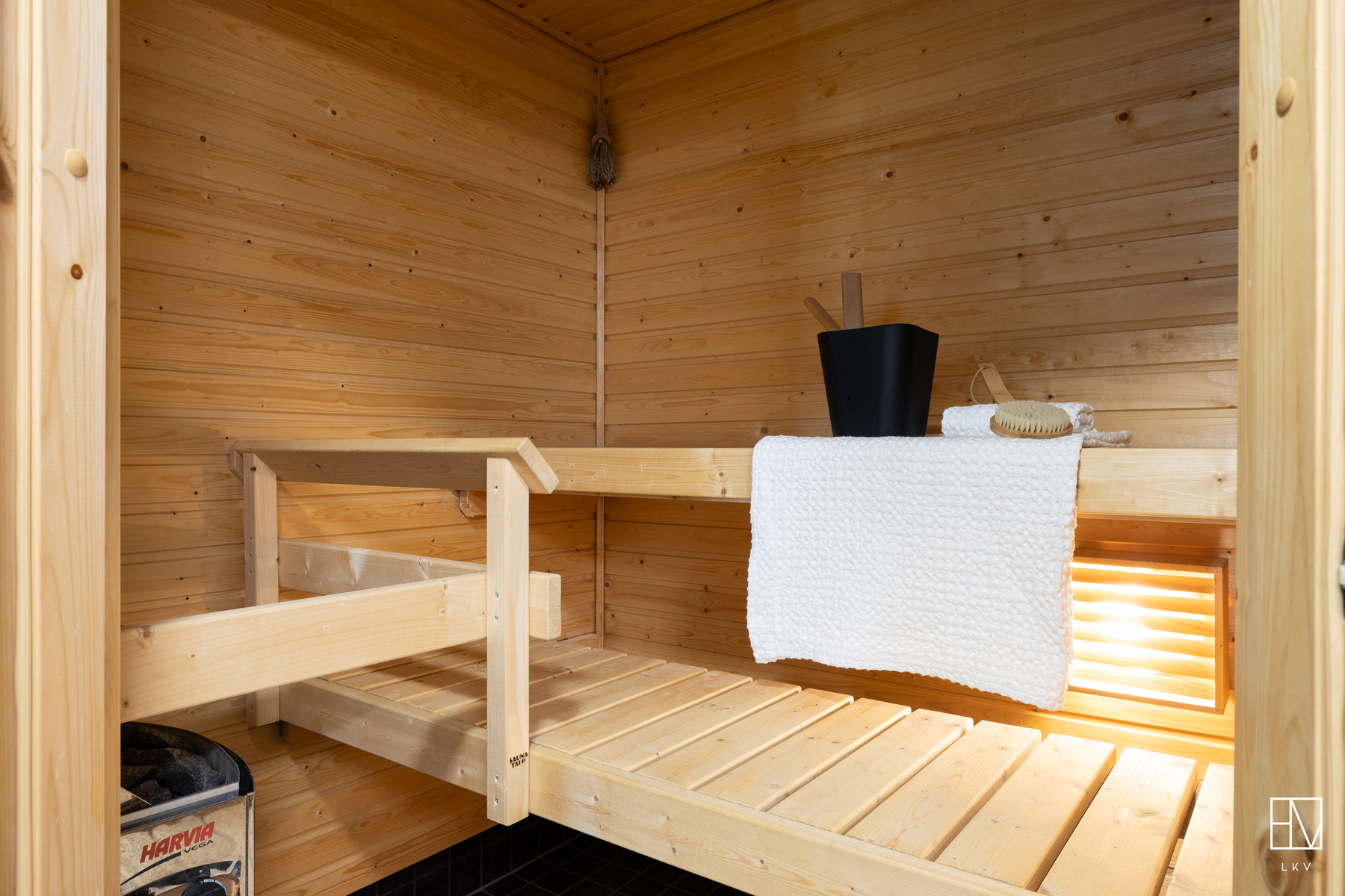 Oma sauna on arjen luksusta