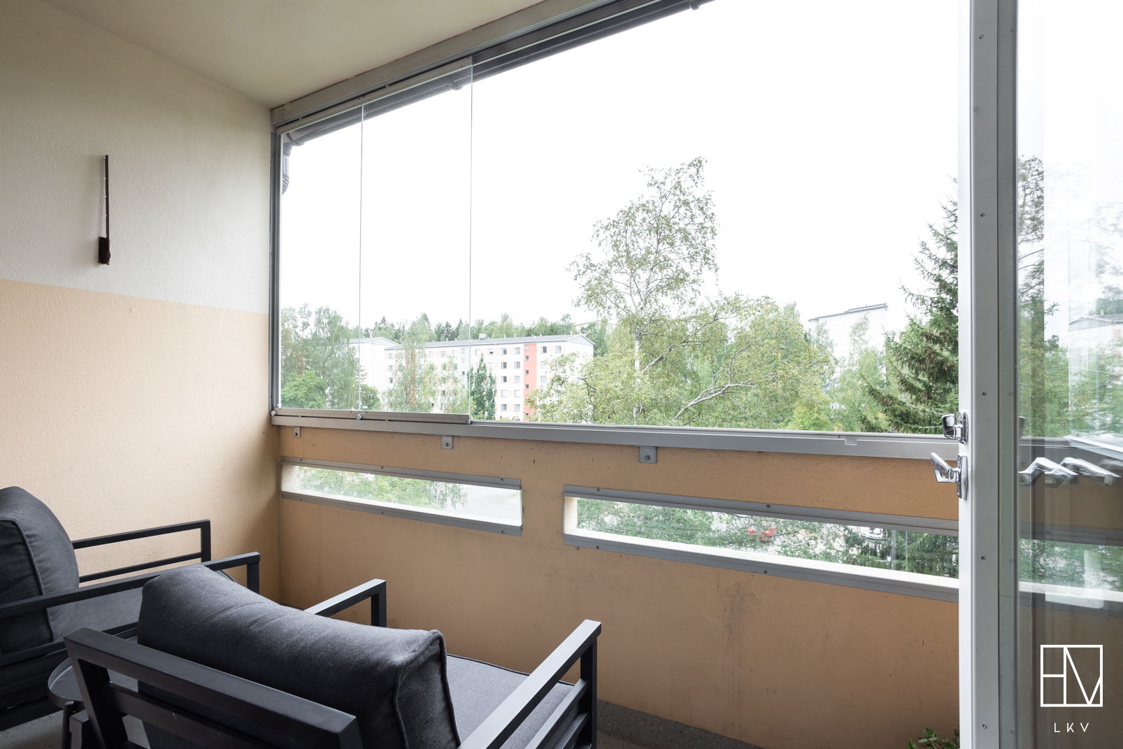 Lasitettu parveke lisää asuinmukacuutta