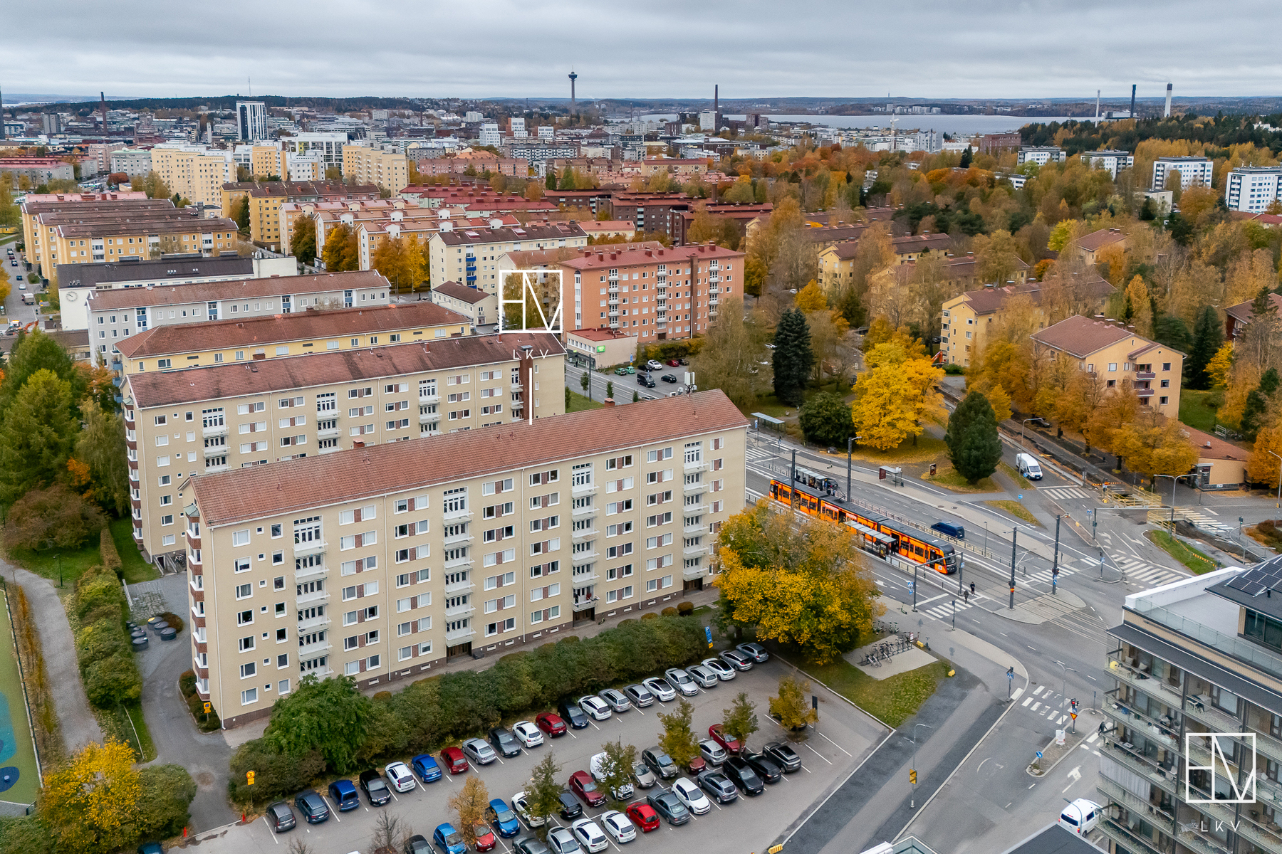 Upea sijainti Kiovan puiston naapurissa