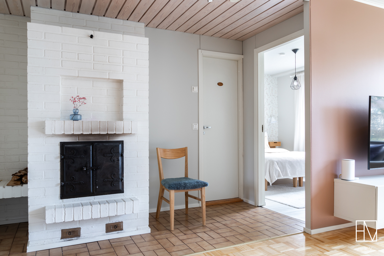 Takka nostamassa tunnelmaa