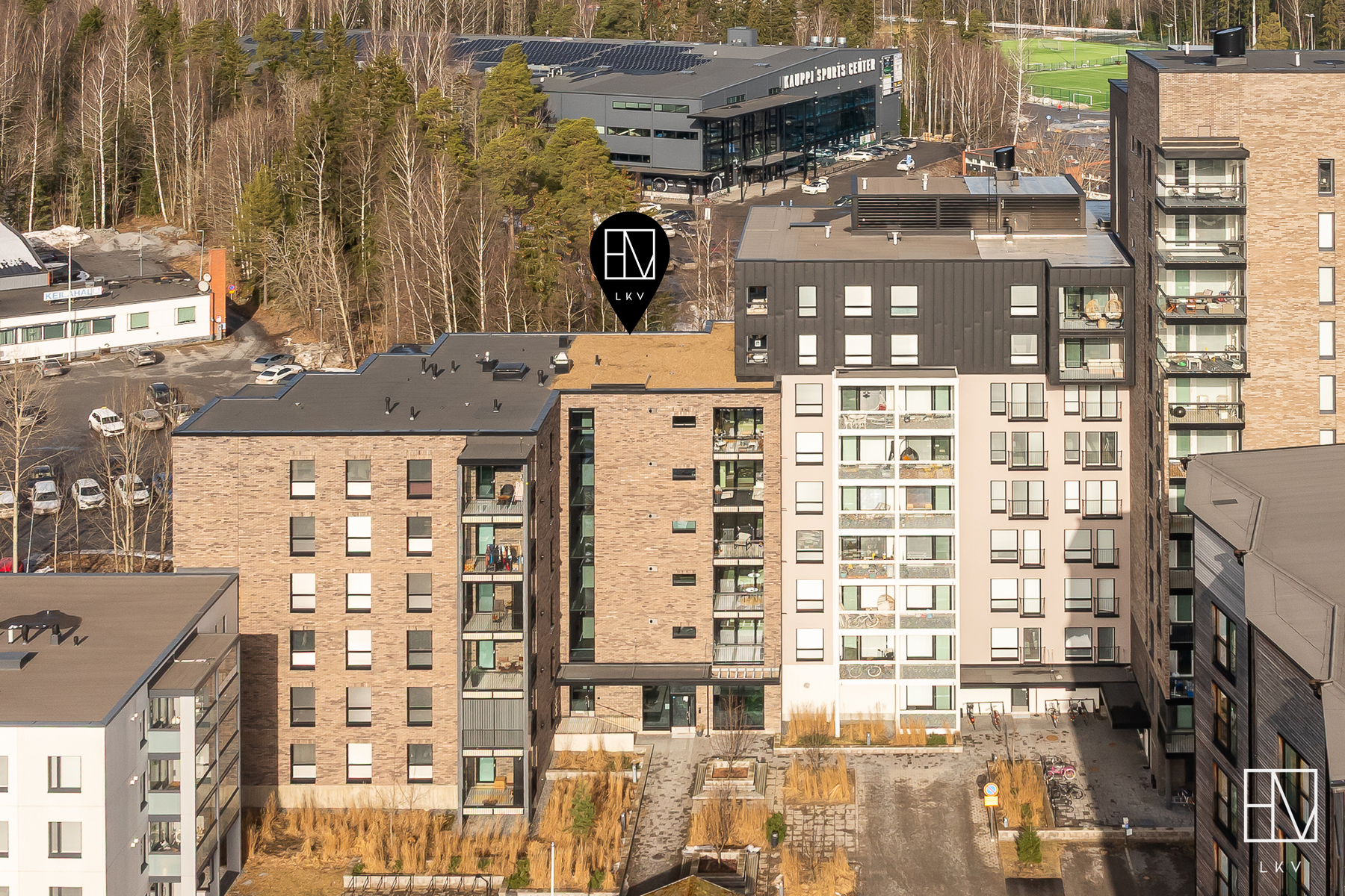 Kerrassaan mahtava sijainti!