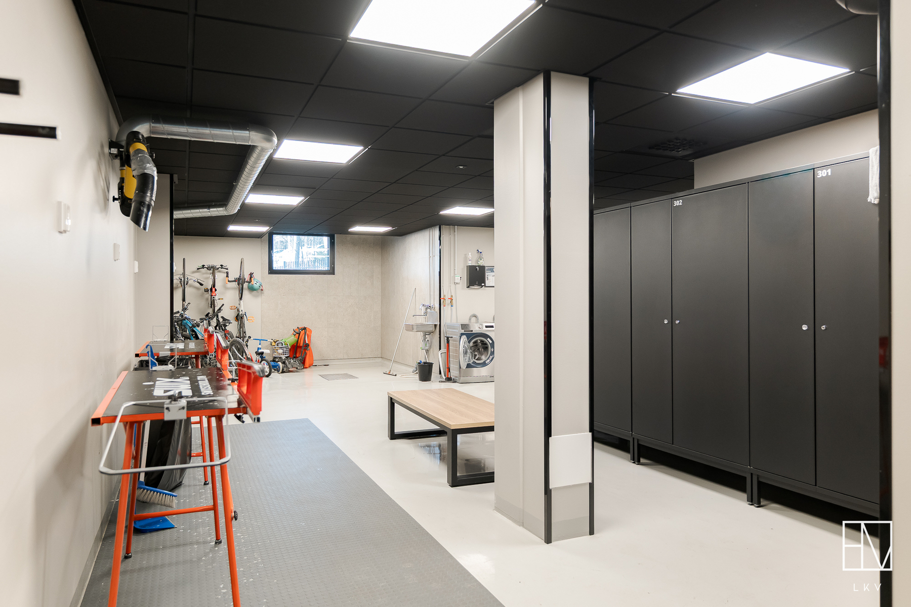 Yleiset tilat hemmotellevat kuntoilijaa