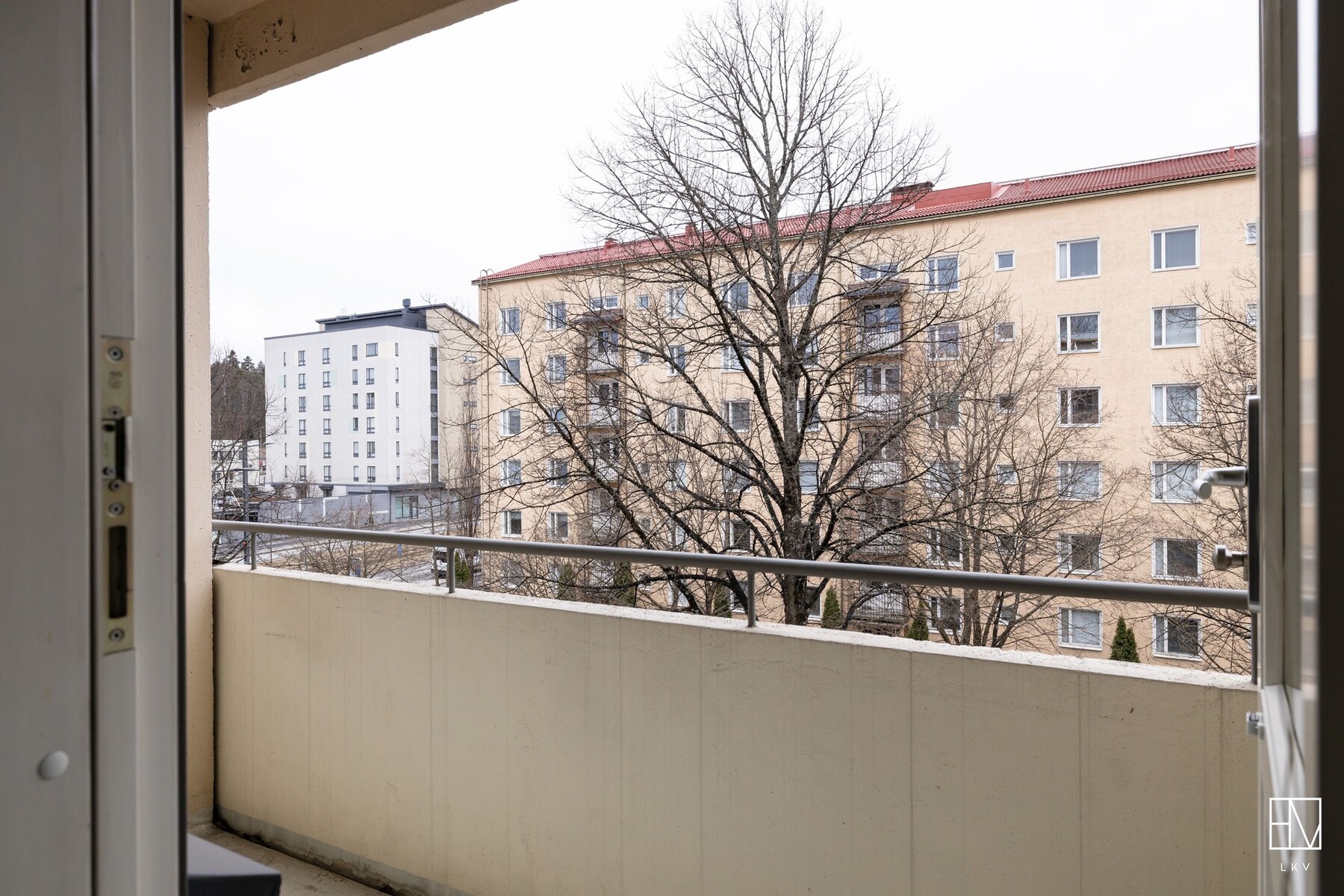 Parveke lännen suuntaan