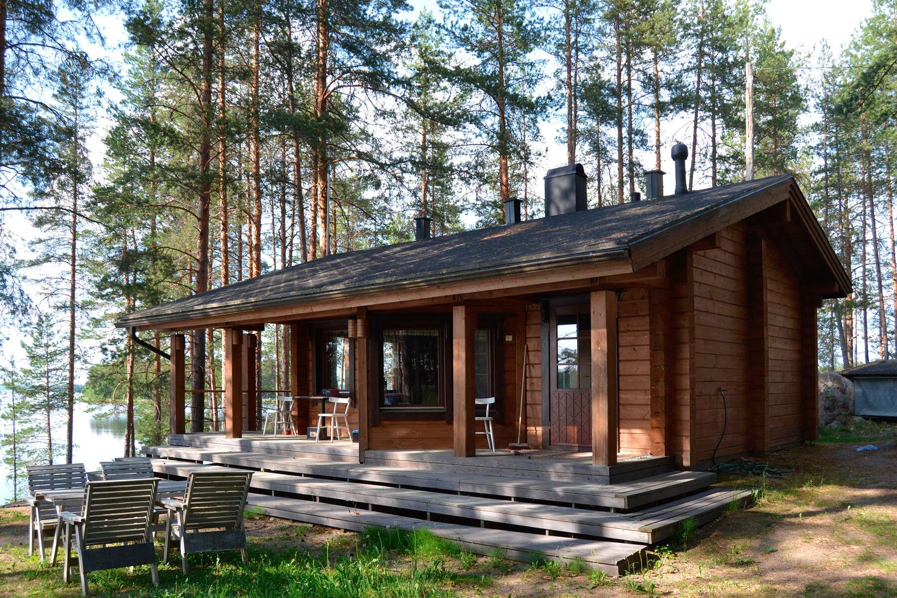 Uusi sauna/ takkatupa