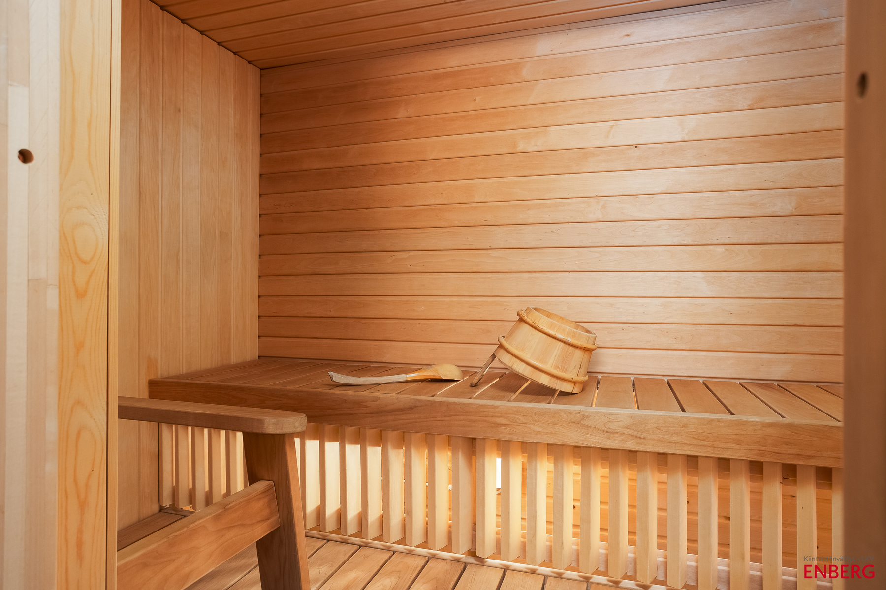 Varastotilan sauna