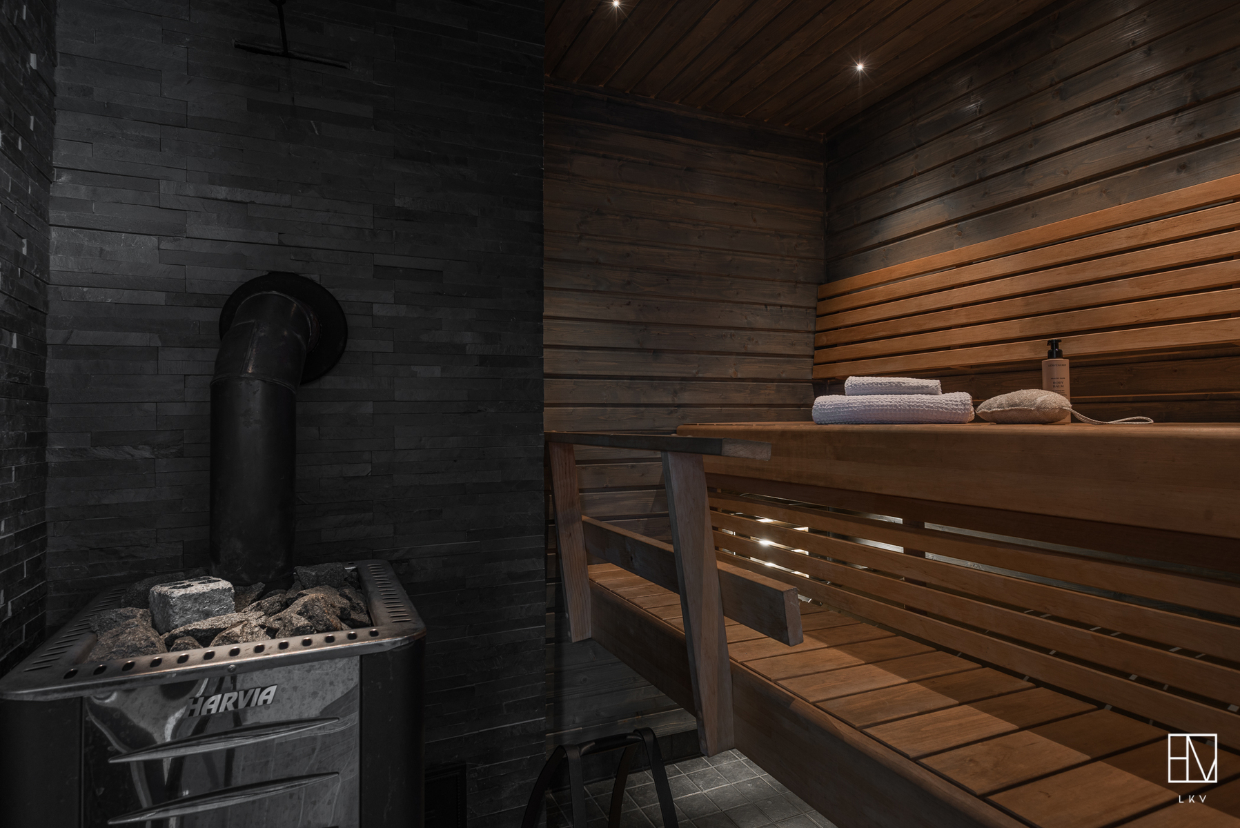 Huoneiston sauna