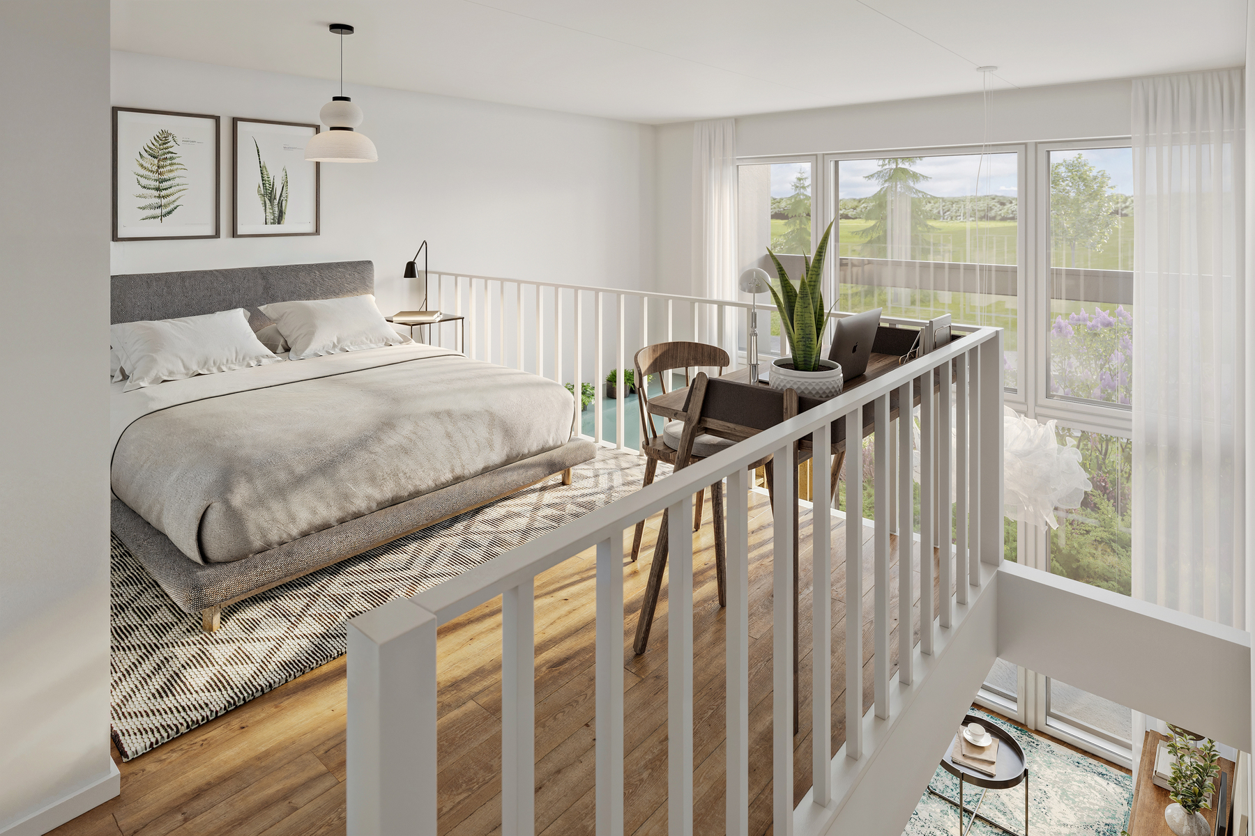 HUOM! Havainnekuva on vain suuntaa antava, ei tästä kyseisestä asunnosta.