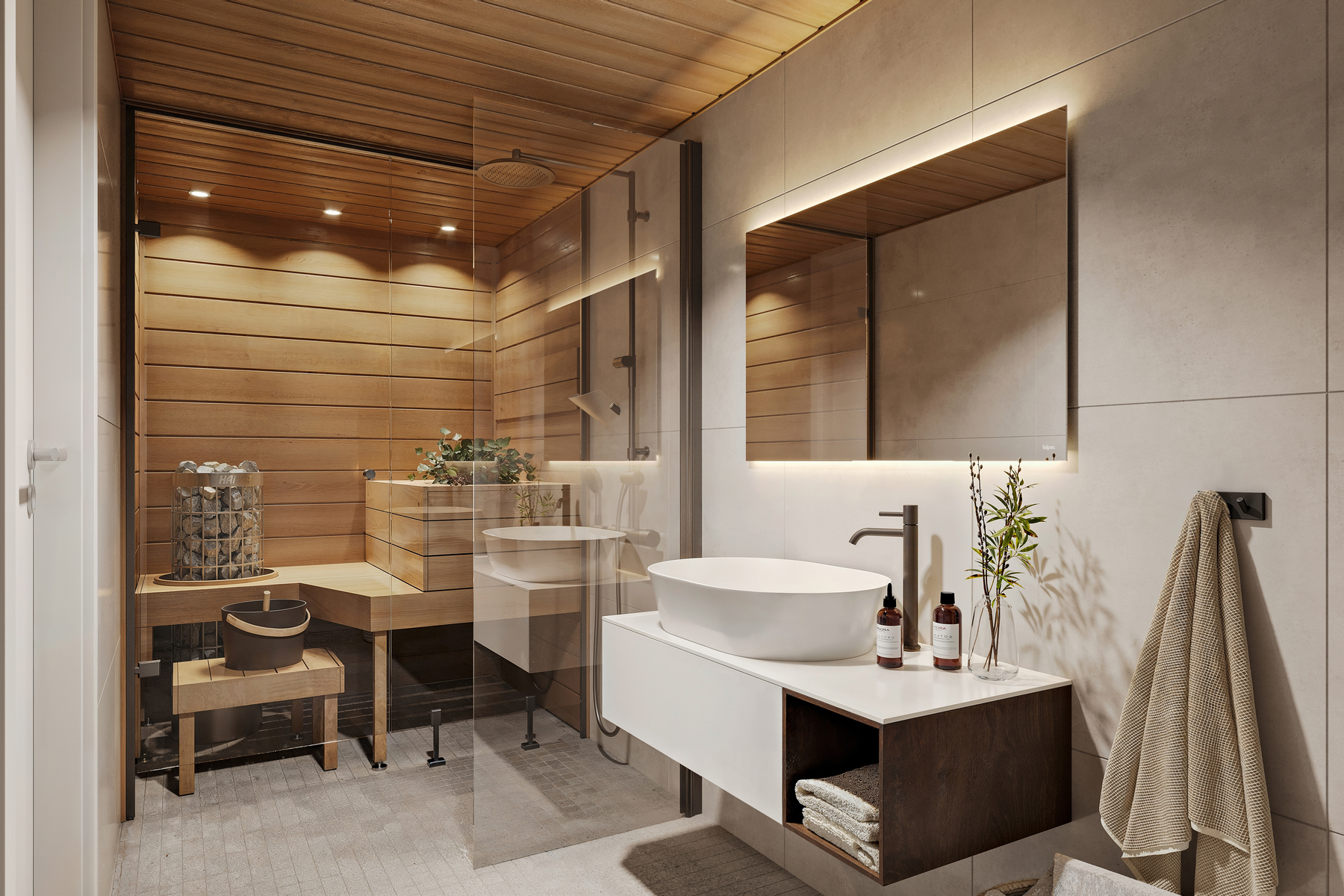 HUOM! Havainnekuva on vain suuntaa antava, ei tästä kyseisestä asunnosta.