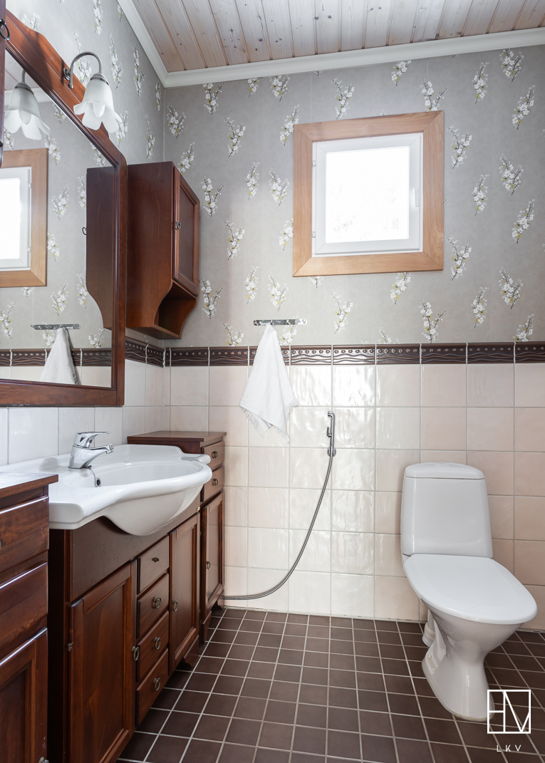 Jopa wc:ssa on tunnelmaa