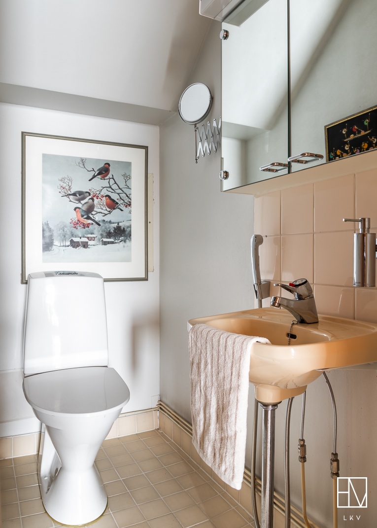 Pesuhuoneen yhteydessä oleva wc