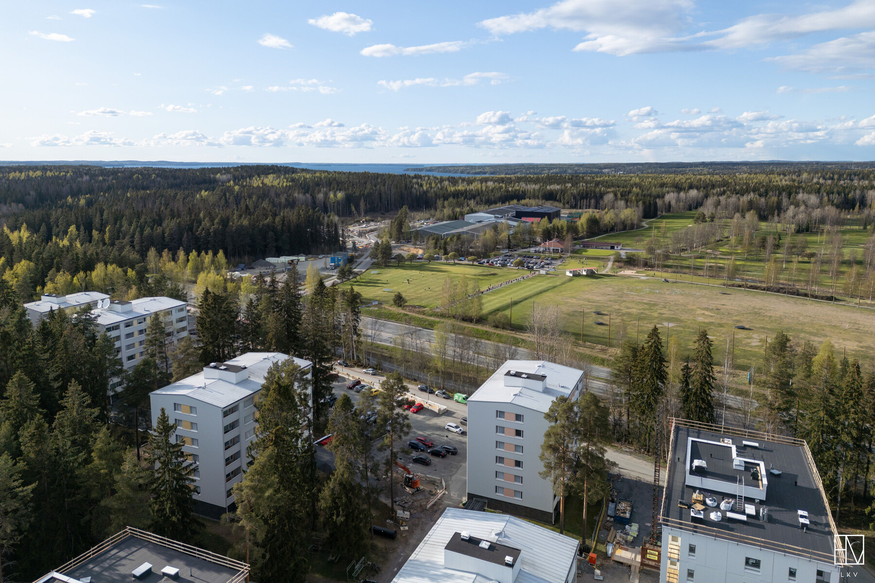 Ilmakuvassa Ruotulaa
