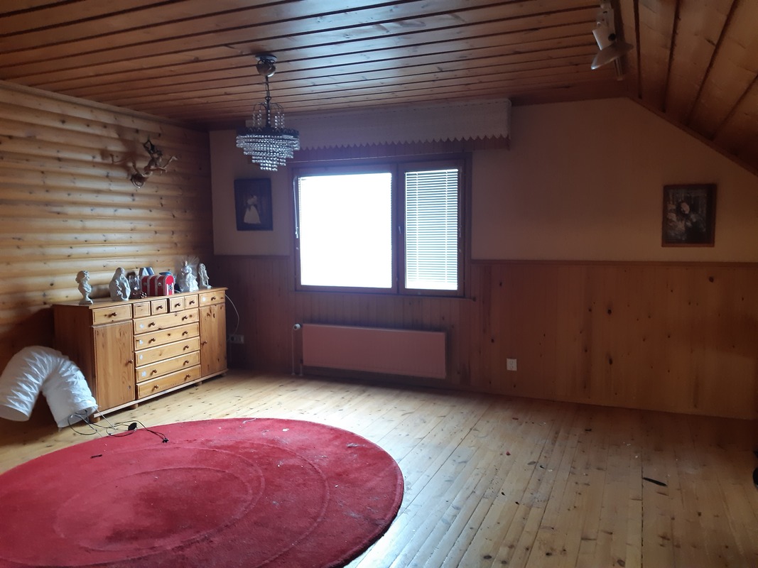 Olohuone yläkerrassa