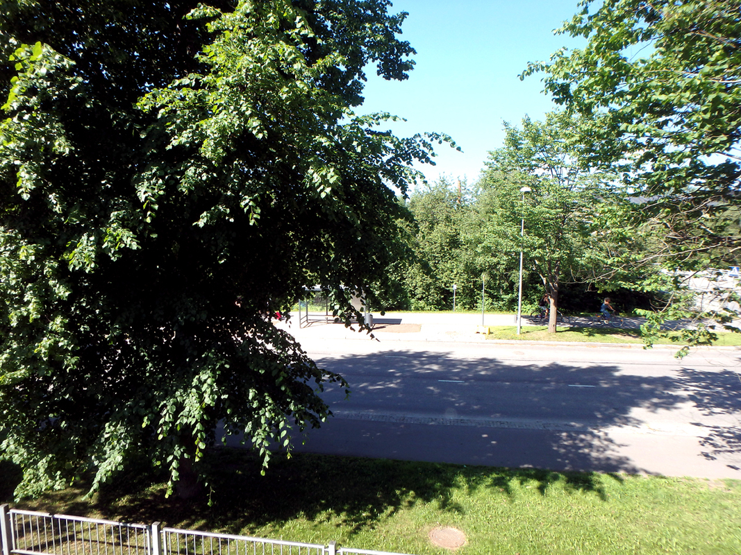 Maisemaa parvekkeelta