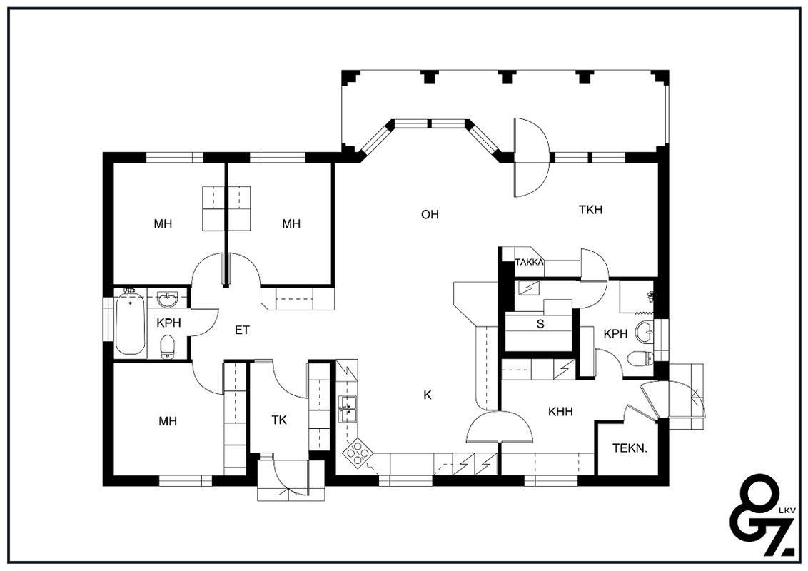 Pohjapiirros, ohjeellinen