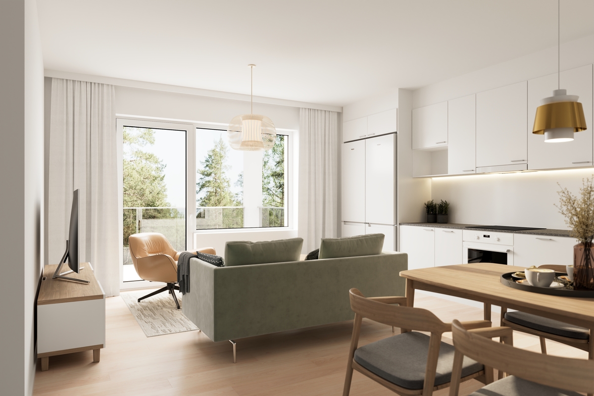 Visualisointikuvassa taiteilijan näkemys kohteesta